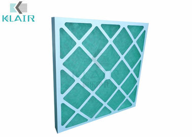 Aşamalı Fiber Cam Mat Medya ile Tek Panel HVAC Hava Filtreleri