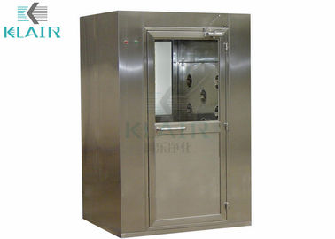Partikül Kontaminasyonu İçin Paslanmaz Çelik Cleanroom Hava Duş H13 Filtre